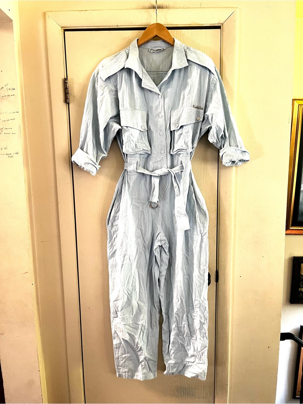 VTGs 90s Denim Coastal Utility Streetwear Jumpsuit Romper M
